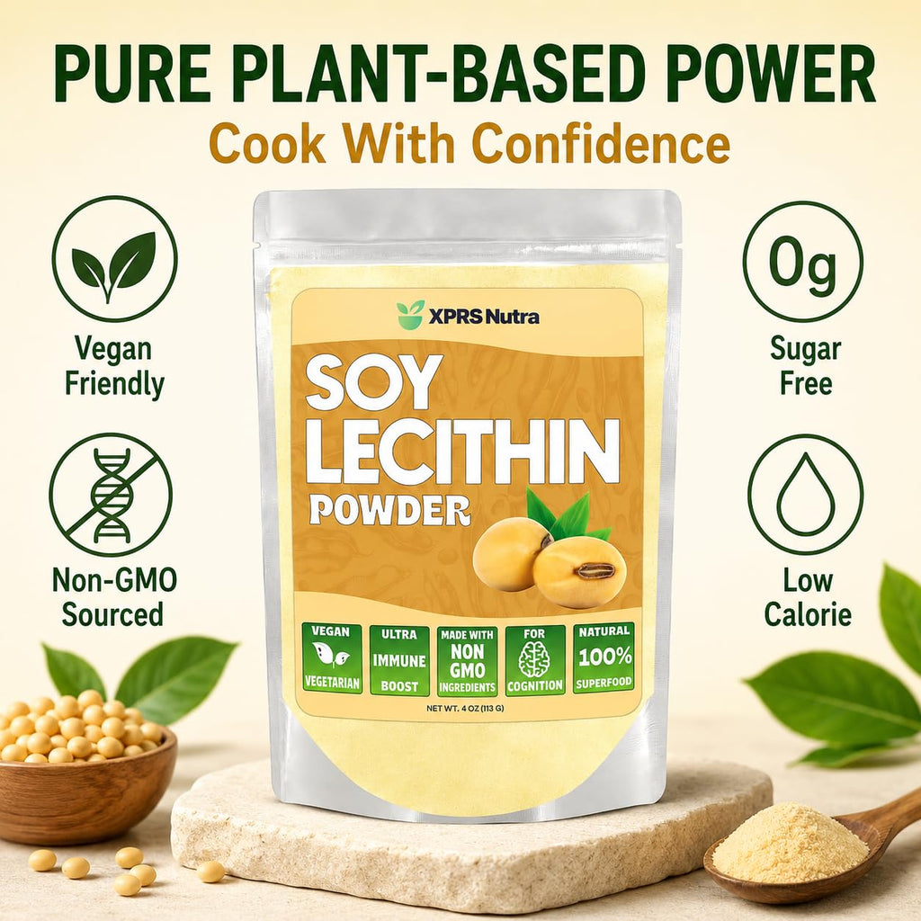 XPRS Nutra Soy Lecithin Granules or Powder - Non GMO - Lecitina de