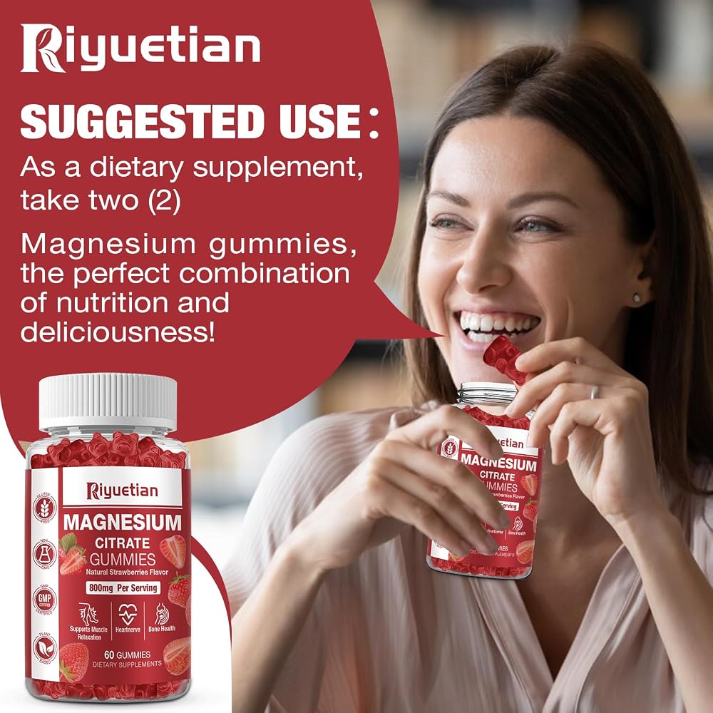 Riyuetian Magnesium Gummies
