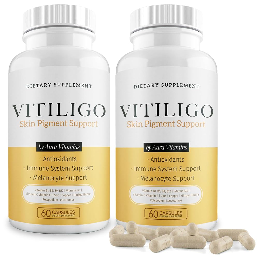 AURA VITAMINS Dermawonder Vitiligo Capsules 60 Count