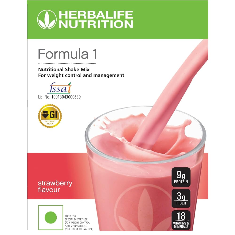 Herbalife Formula 1 Nutritional Shake Mix Strawberry - 500g Pack of 2 - image 3