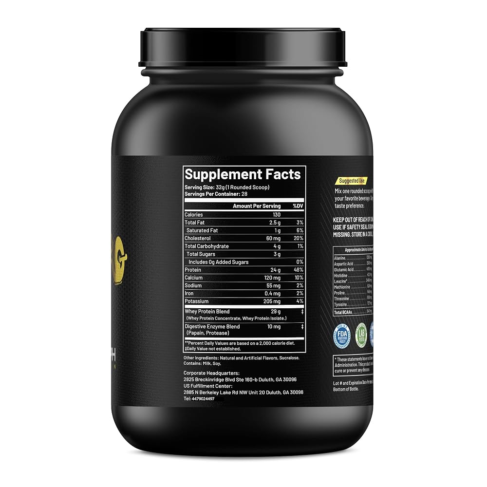 TRIUMPH VITAMIN Whey Premium Protein Blend Cookies & Cream - 5 lbs - image 4