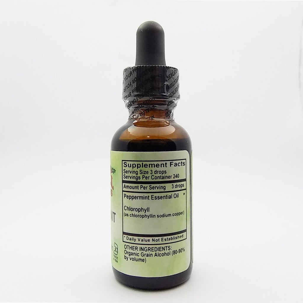 Holly Hill Health Foods Peppermint Spirits with Chlorophyll - 1 oz - image 2