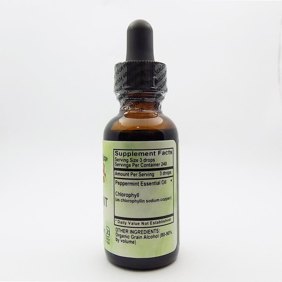 Holly Hill Health Foods Peppermint Spirits with Chlorophyll - 1 oz - image 2
