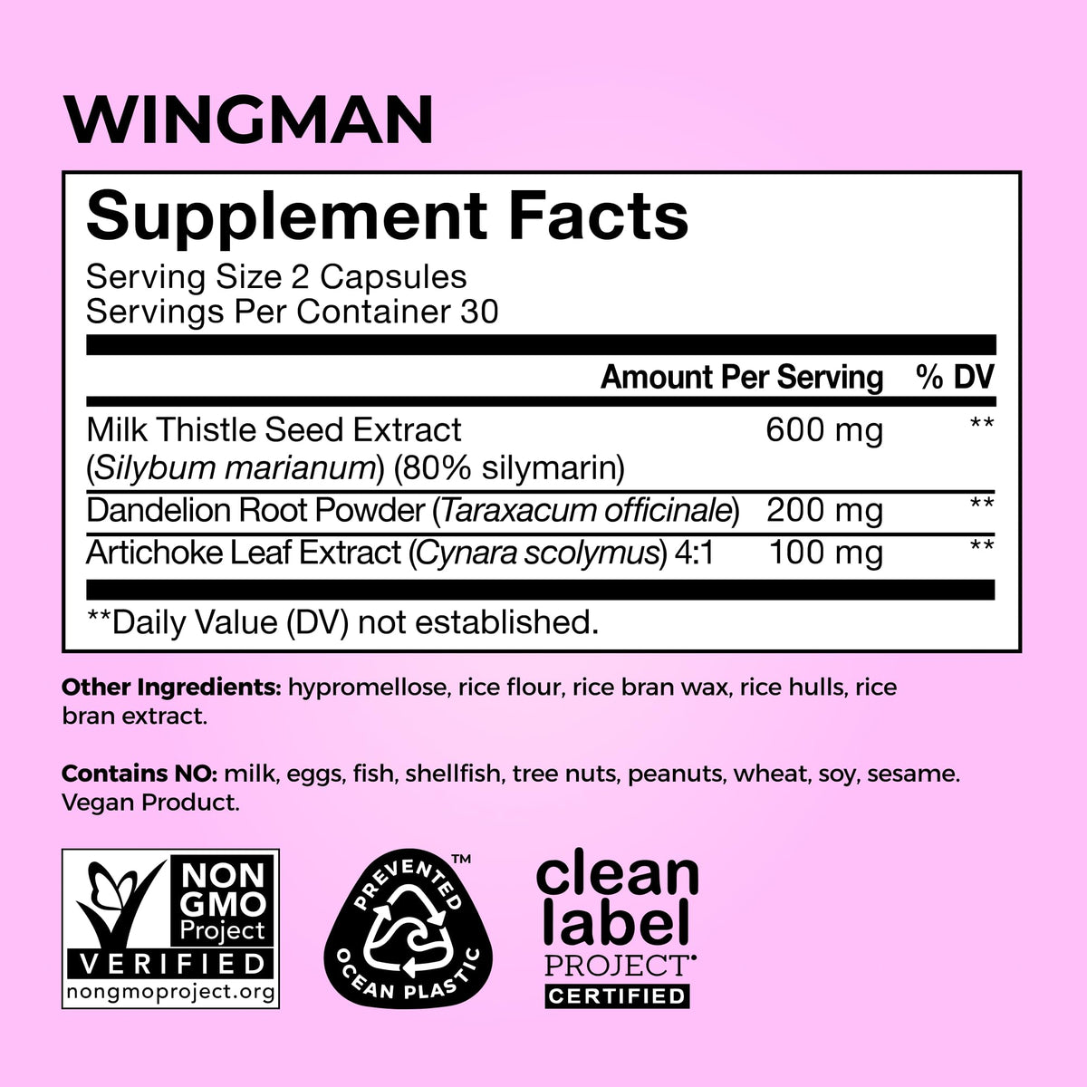 HUM Wing Man Liver Support Supplement - 60 Capsules - image 4