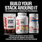 RAW Nutrition Creatine Monohydrate Powder Unflavored - 30 Servings - image 3