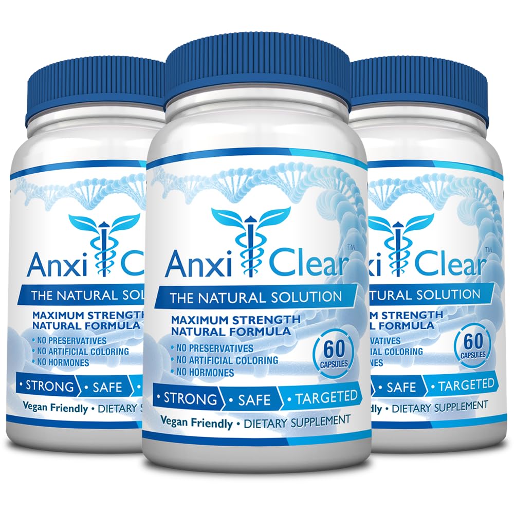 AnxiClear Consumer Health Night - Boosts Mood