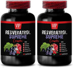 VIP Vitamins Supreme Resveratrol 1200mg Antioxidant - 120 Capsules