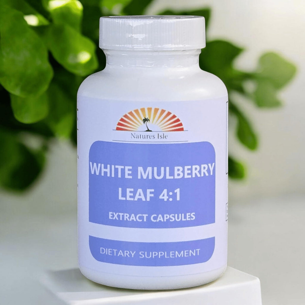 Herbal Island White Mulberry Leaf Extract 4:1 - 60 Capsules