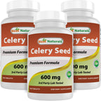 Best Naturals Celery Seed 600 mg - 540 Tablets