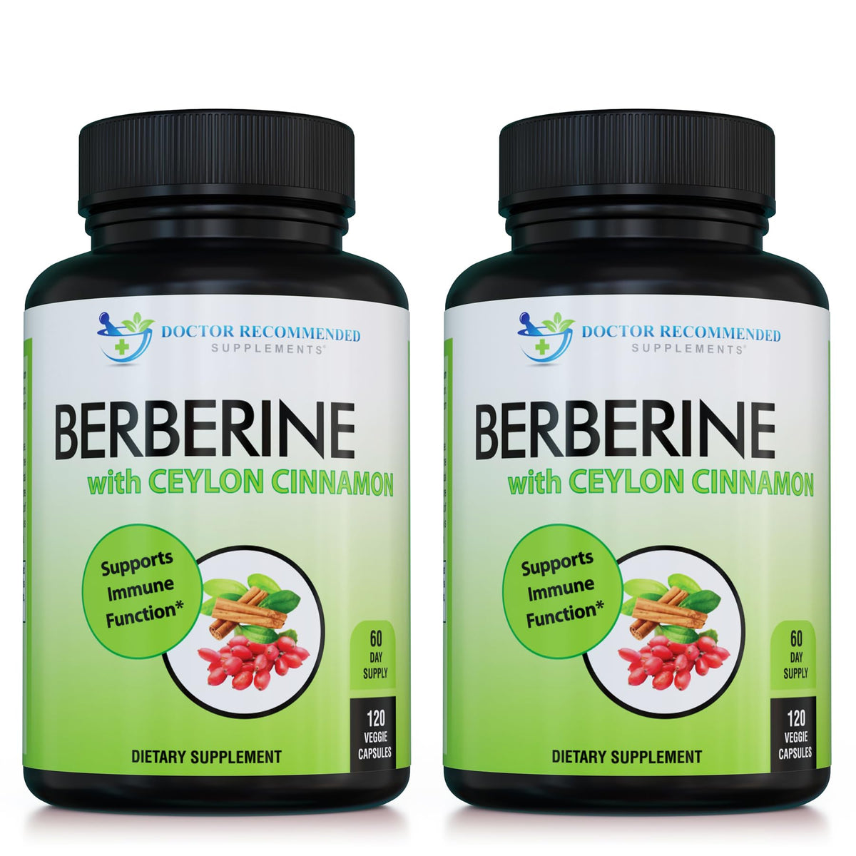 DOCTOR RECOMMENDED SUPPLEMENTS Berberine with Ceylon Cinnamon