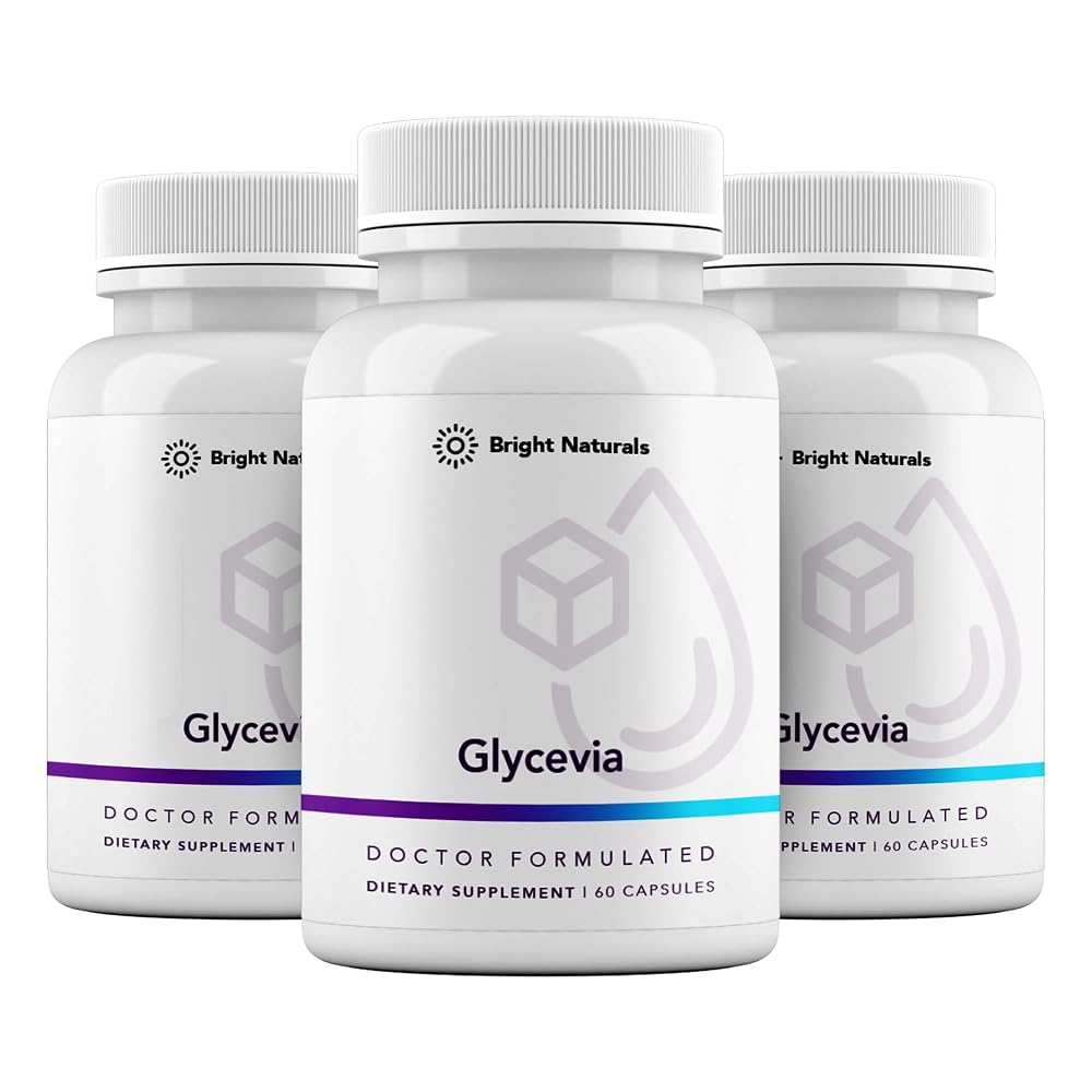 Bright Naturals Glycevia - Dihydroberberine Supplement Balances Blood