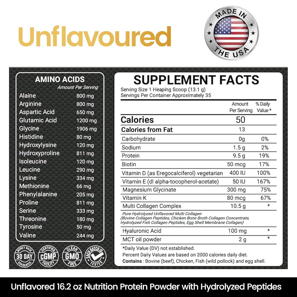 Peacock Max Keto Multi Collagen Peptides Protein Powder - 32.4 oz - image 4