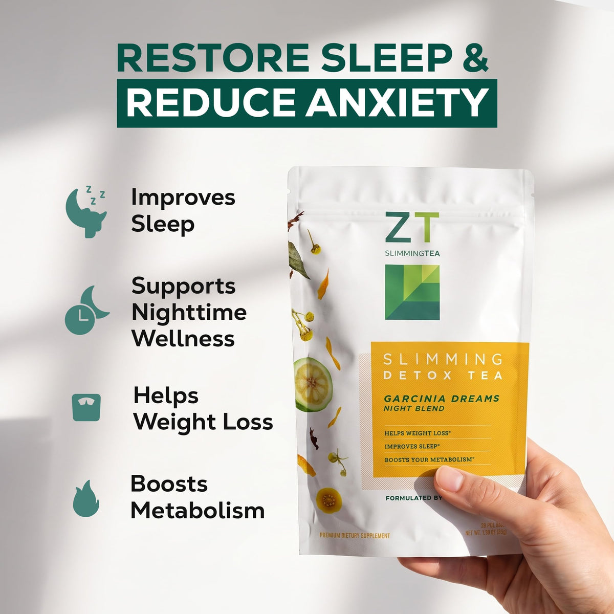 Dr. Zisman ZT Slimming - Healthy Weight Management Organic Herbal Tea