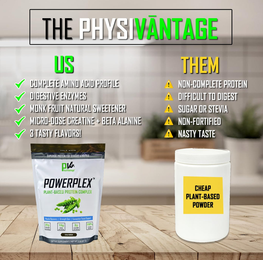 PhysiVantage POWERPLEX Vegan Protein Powder - 2 lb - image 4