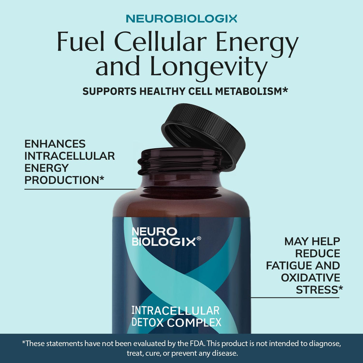 Neurobiologix Intracellular Detox Complex NAC & Sulforaphane - 60 Capsules - image 7