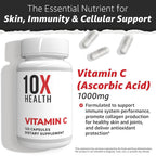 10X Health Vitamin C 1000mg - 120 Capsules - image 4