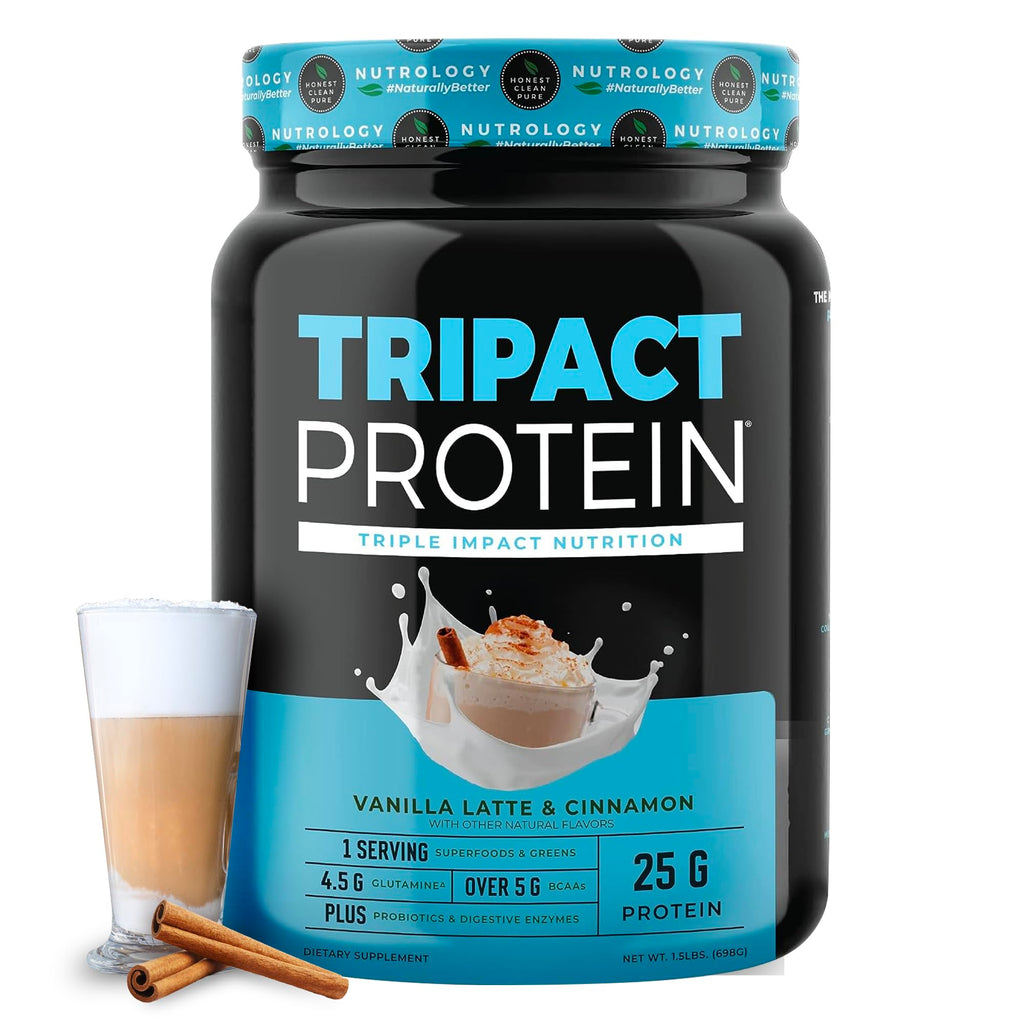Nutrology TRIPACT Protein Powder - 7-in-1 Meal Replacement Shake