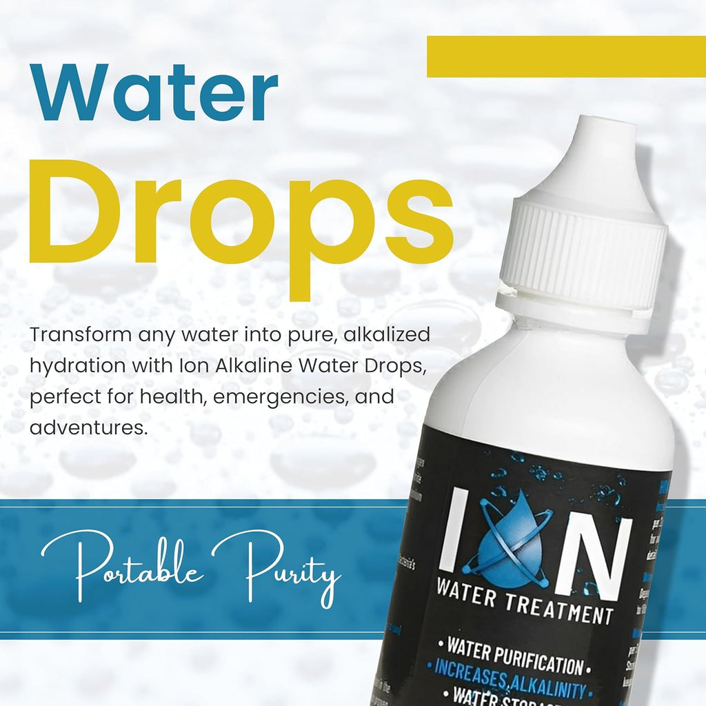 ION Alkaline Water Drops PH Booster & Water Treatment Drops - image 9
