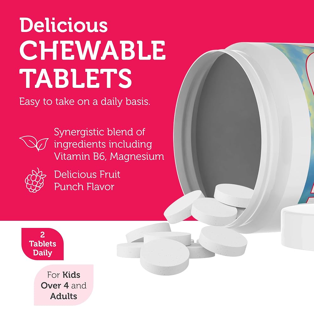 Zahler ChildCalm Magnesium Chewable for Kids - 60 Tablets - image 5