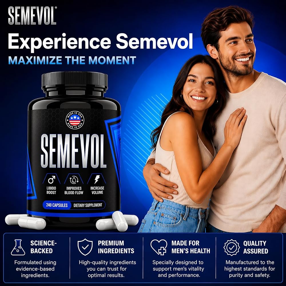 Semevol Men's Reproductive Health Supplement - 240 Capsules - image 4