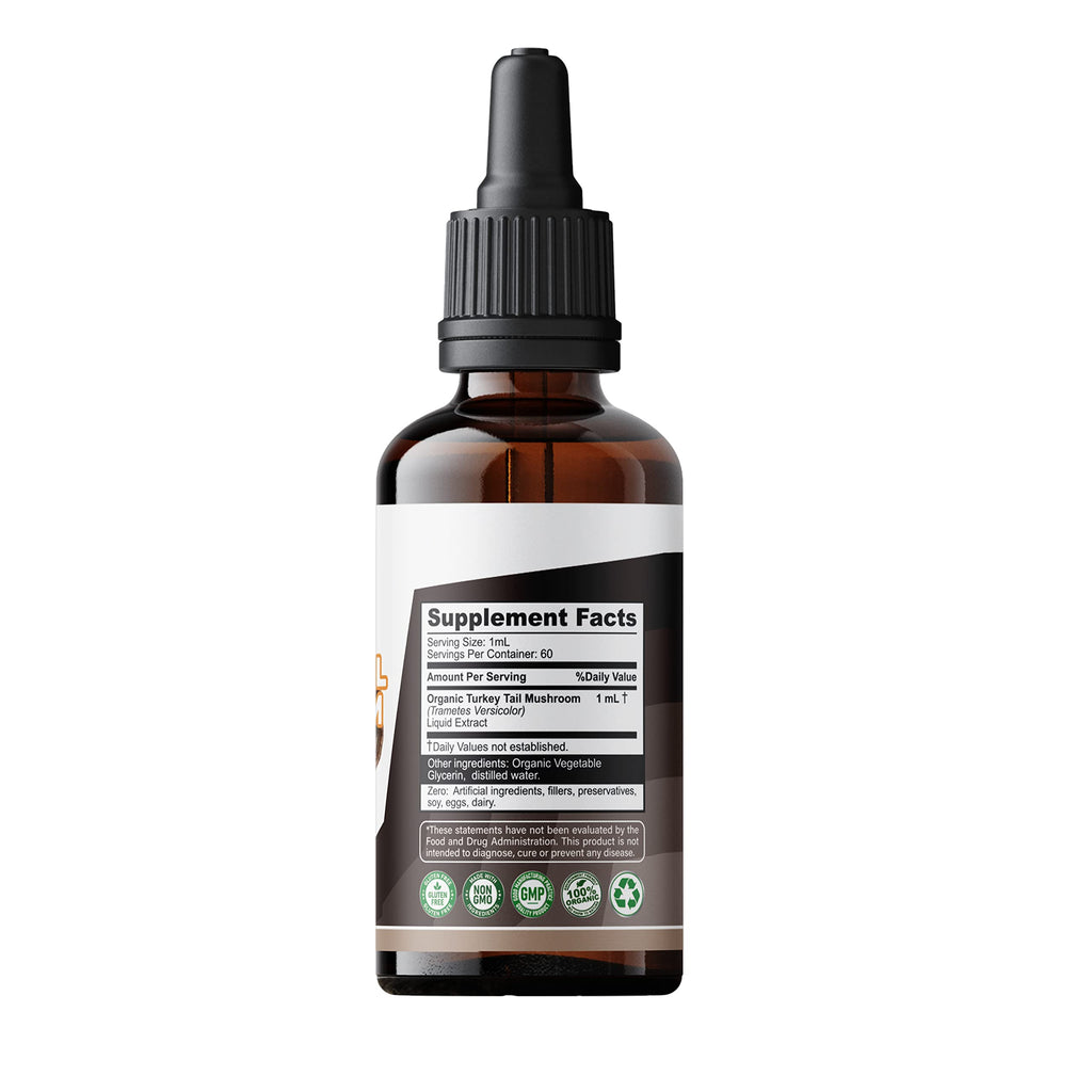 SMSHEALTHPRODUCTS.com Turkey Tail Mushroom Drops - 2 fl oz - image 7