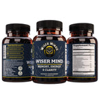 Wiser Minds Nootropic Memory & Focus Supplement - 60 Capsules