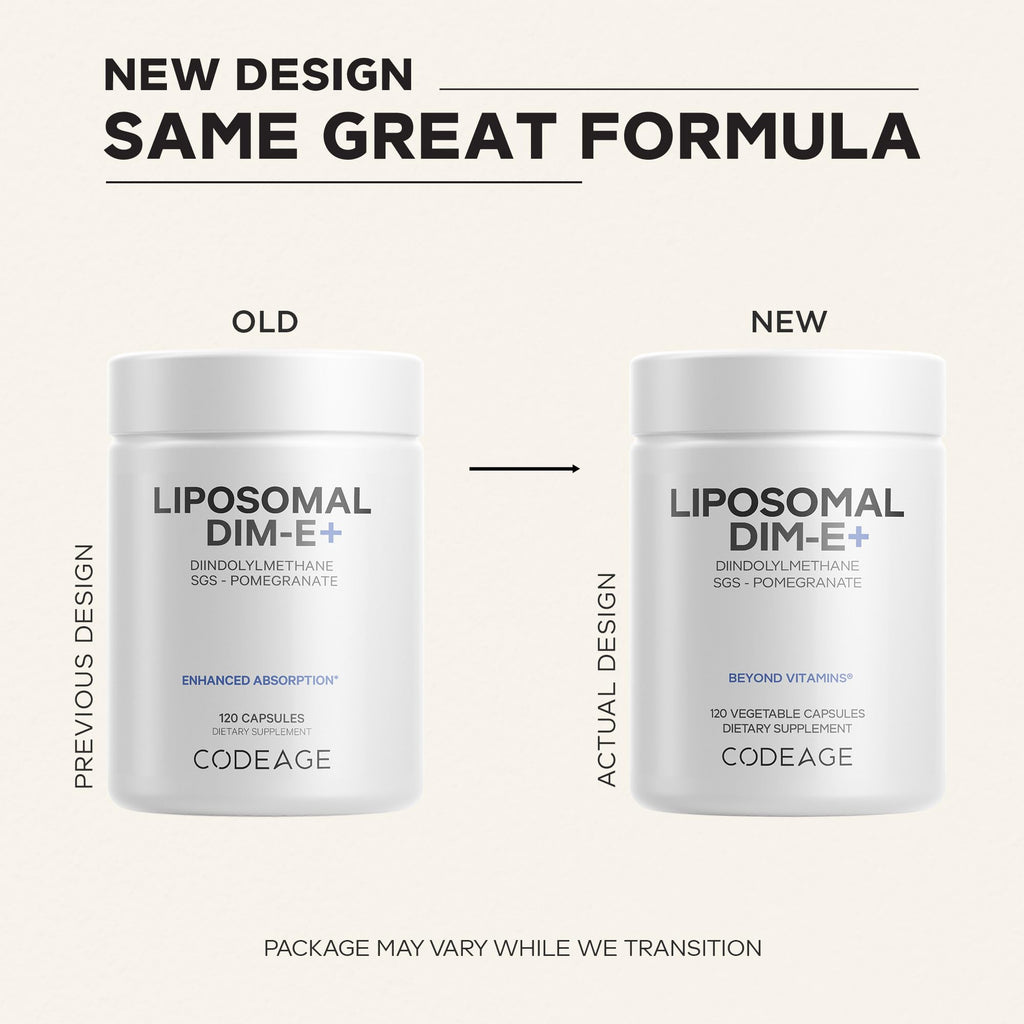 Codeage Liposomal DIM with Vitamin E & Broccoli - 120 Capsules - image 3