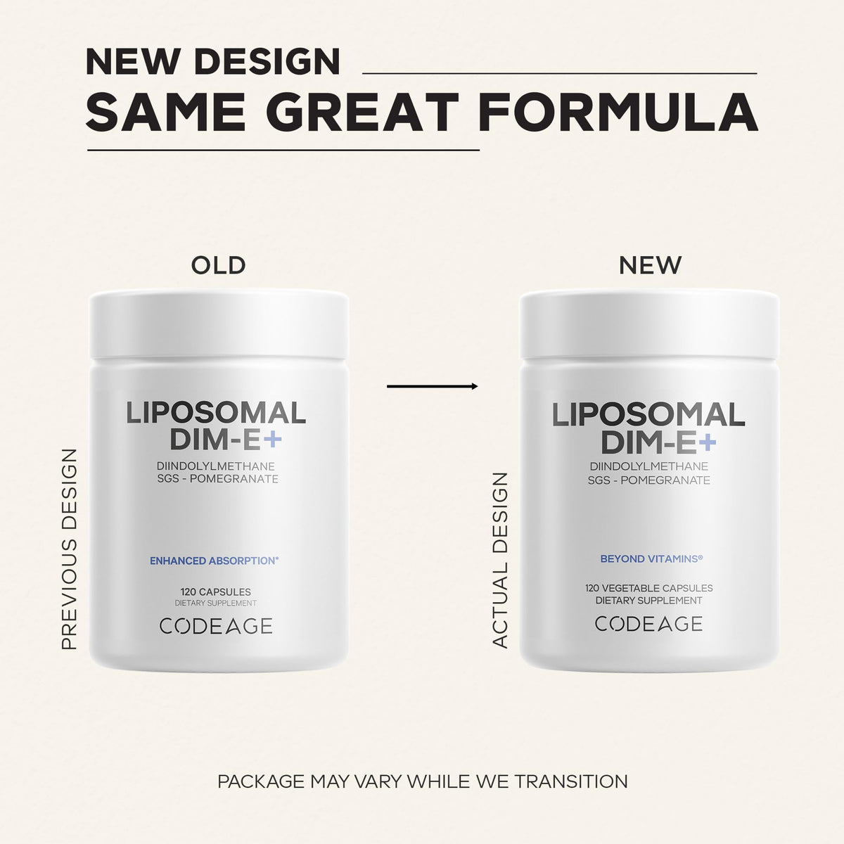 Codeage Liposomal DIM with Vitamin E & Broccoli - 120 Capsules - image 3