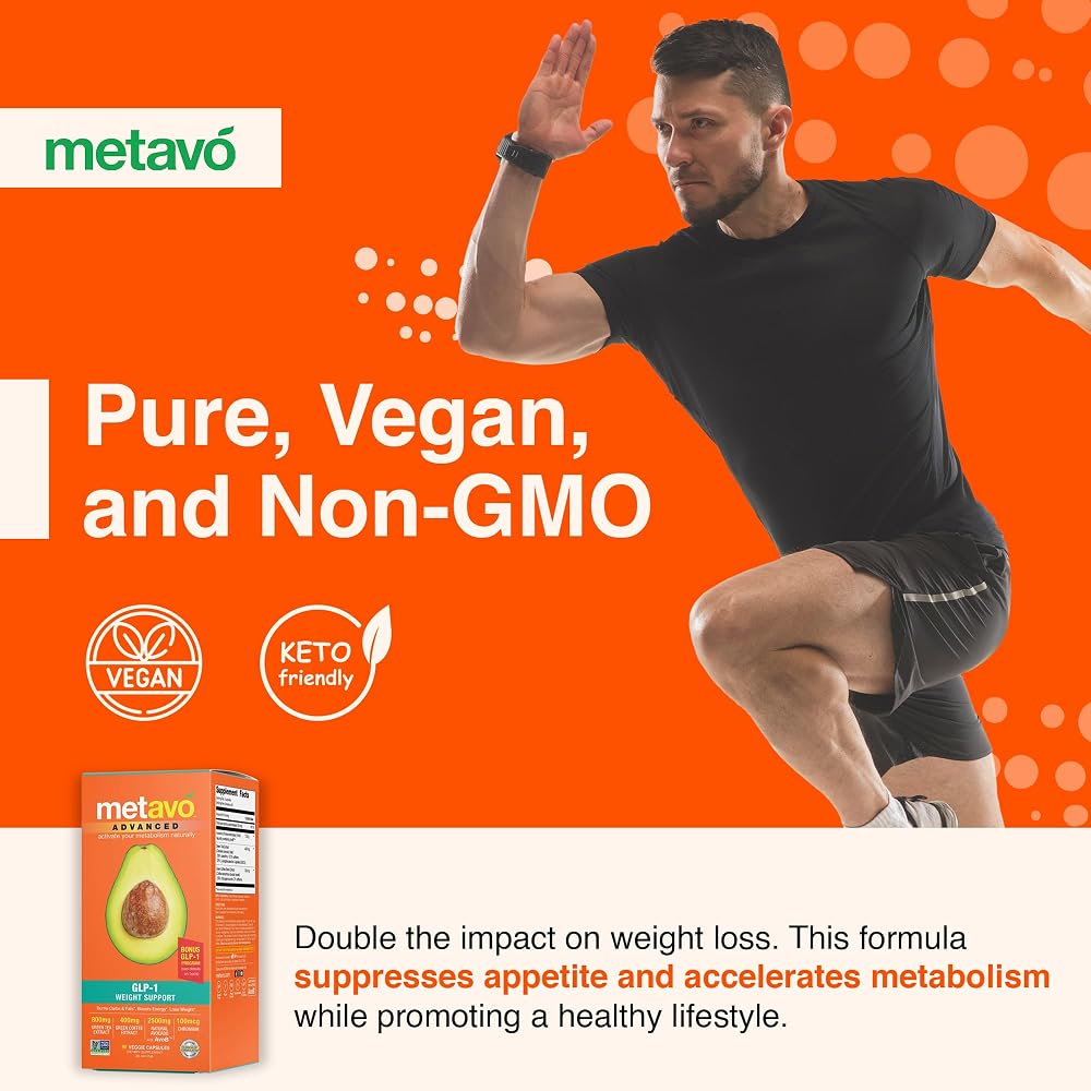 Metavo Advanced Weight Support Natural Diet Supplement - 90 Capsules - image 5