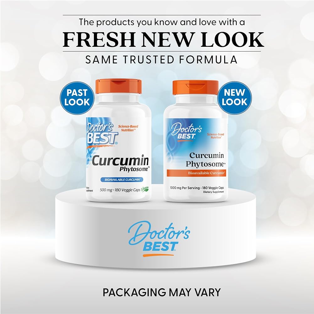 Doctor's BEST Curcumin Phytosome Joint Support - 180 Vegetarian Capsules - image 2