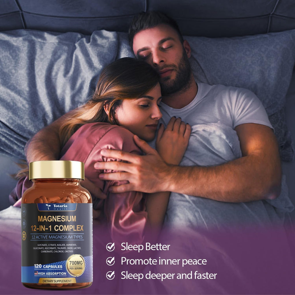 Totaria Magnesium Complex 700mg - 120 Capsules - image 4