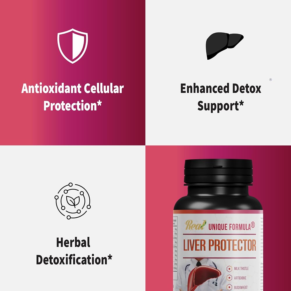 Unique Formula Liver Support Supplement - 90 Capsules - image 4