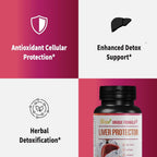 Unique Formula Liver Support Supplement - 90 Capsules - image 4