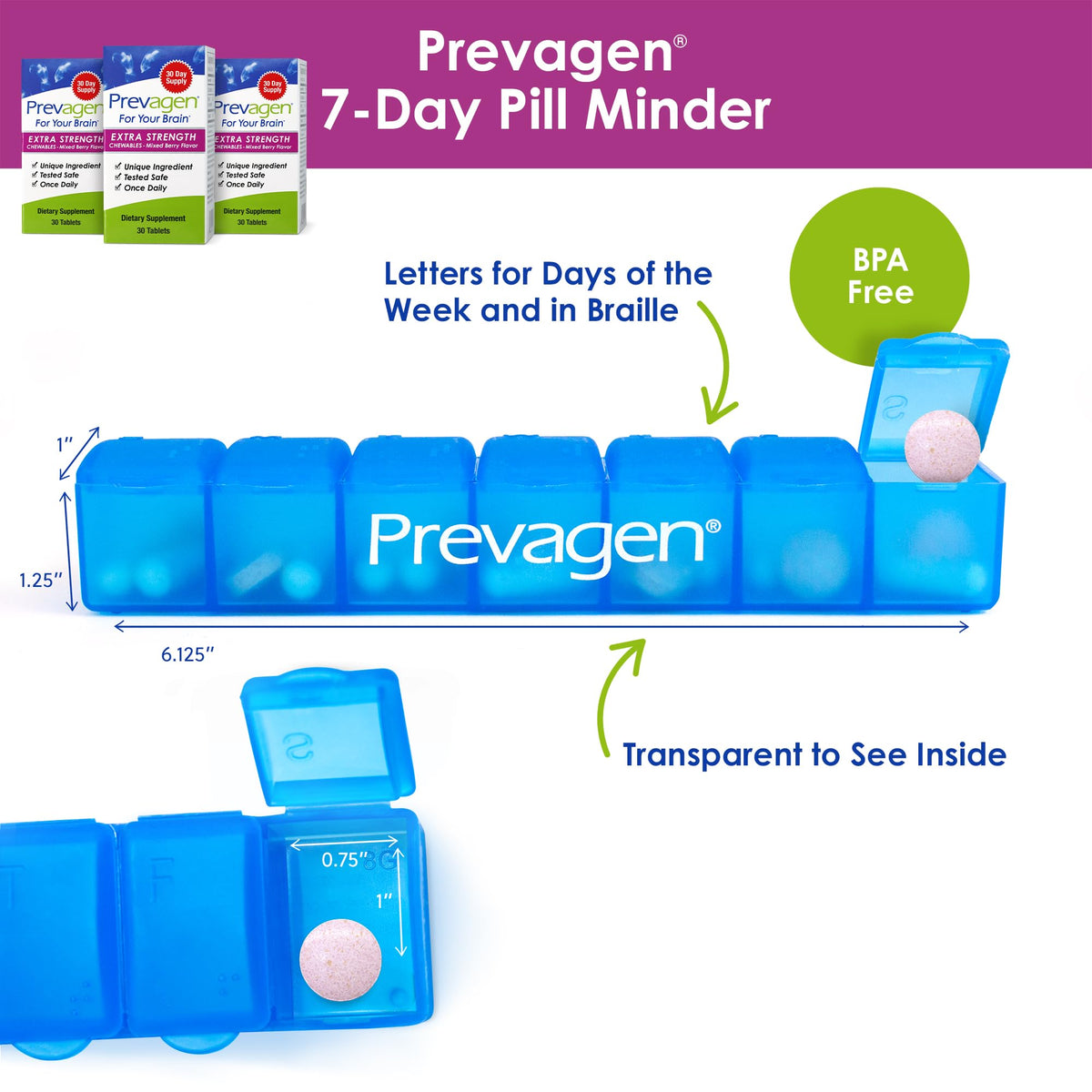 Prevagen Extra Strength Mixed Berry Brain Chewables - 90 Count - image 5
