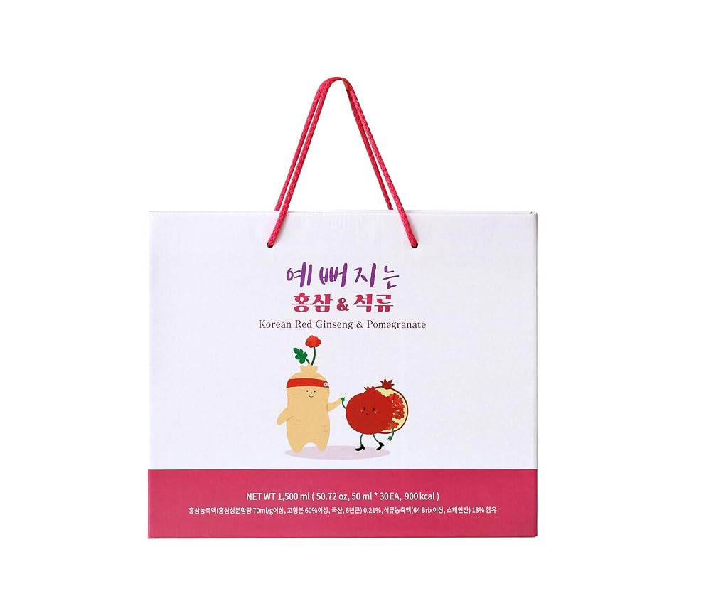 SAMSIDAE Korean Red Ginseng & Pomegranate Juice - 30 Pouches - image 3