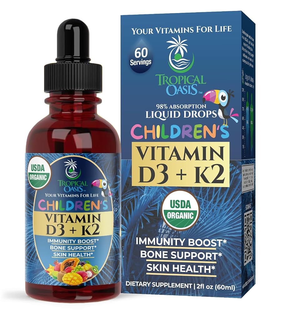 Tropical Oasis Liquid Multivitamins for Kids and Toddlers