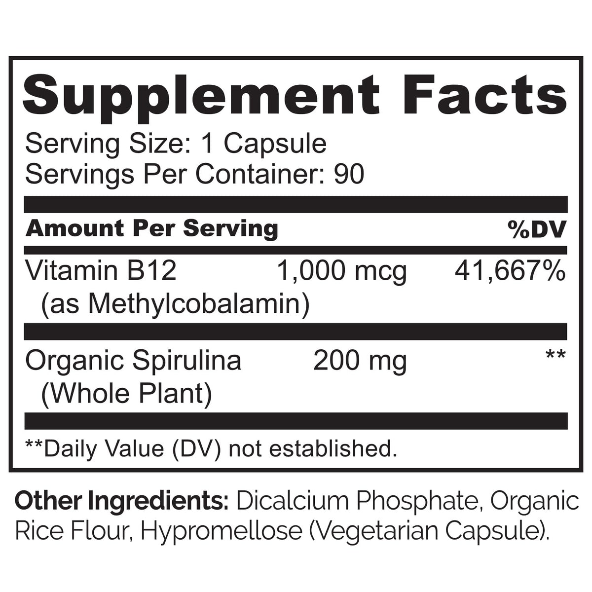 NATURELO Vegan B12 Methylcobalamin 1000 mcg - 180 Capsules - image 3