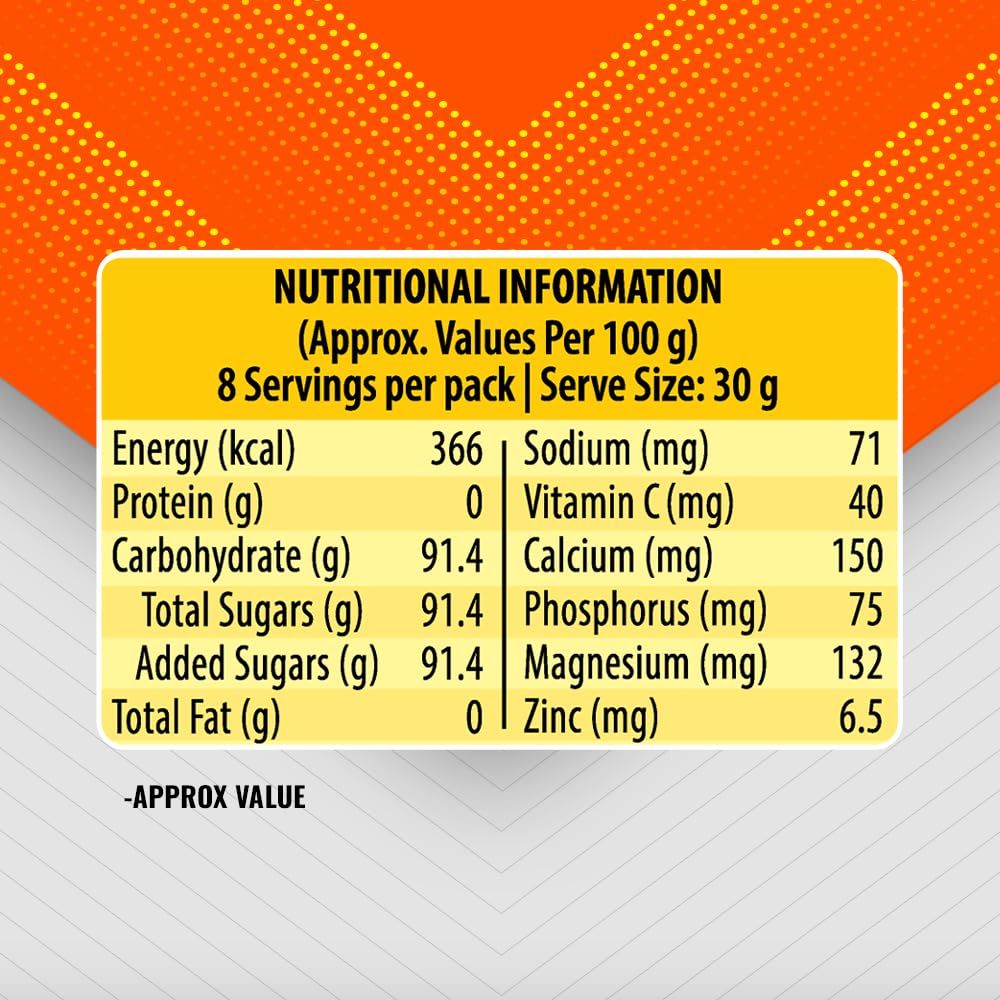 Glucon-D Orange Powder - 400g - image 2