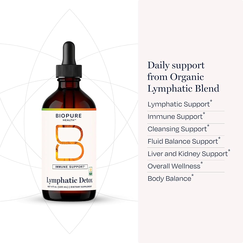 BioPure Lymphatic Detox Immune Support - 4 Fl Oz - image 6
