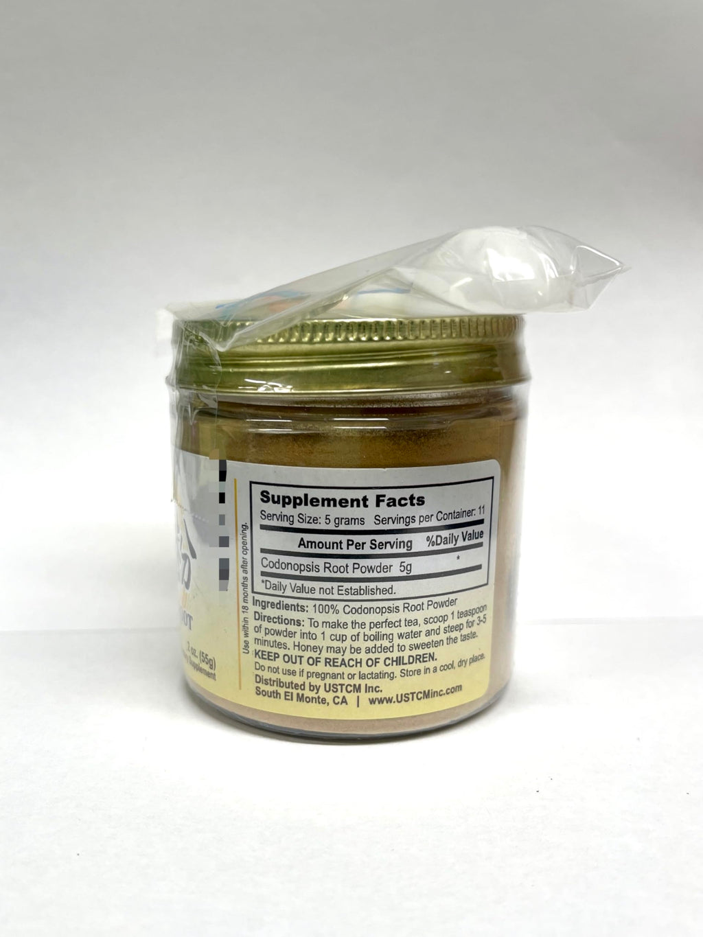 USTCM Codonopsis Root Powder Dang Shen Powder 党参粉 Fine Powder 120mesh