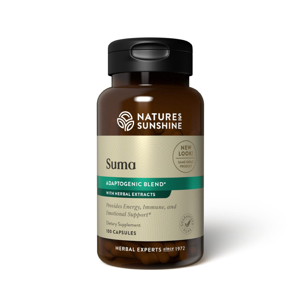 Nature's Sunshine Suma Combination Adaptogenic Herbs - 100 Capsules
