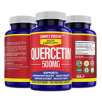 Simply Potent Quercetin 500mg Antioxidant - 200 Capsules