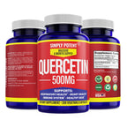 Simply Potent Quercetin 500mg Antioxidant - 200 Capsules