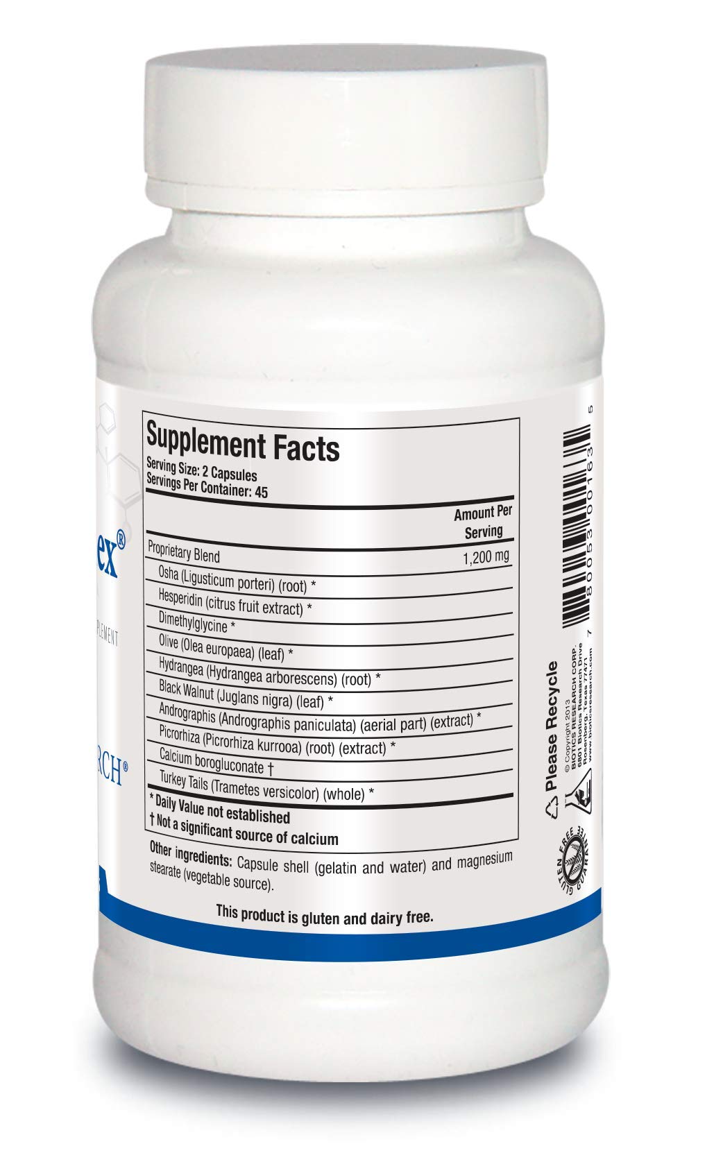 BIOTICS RESEARCH HistoPlex Anti Histamine Herbal Blend - 90 Capsules - image 3