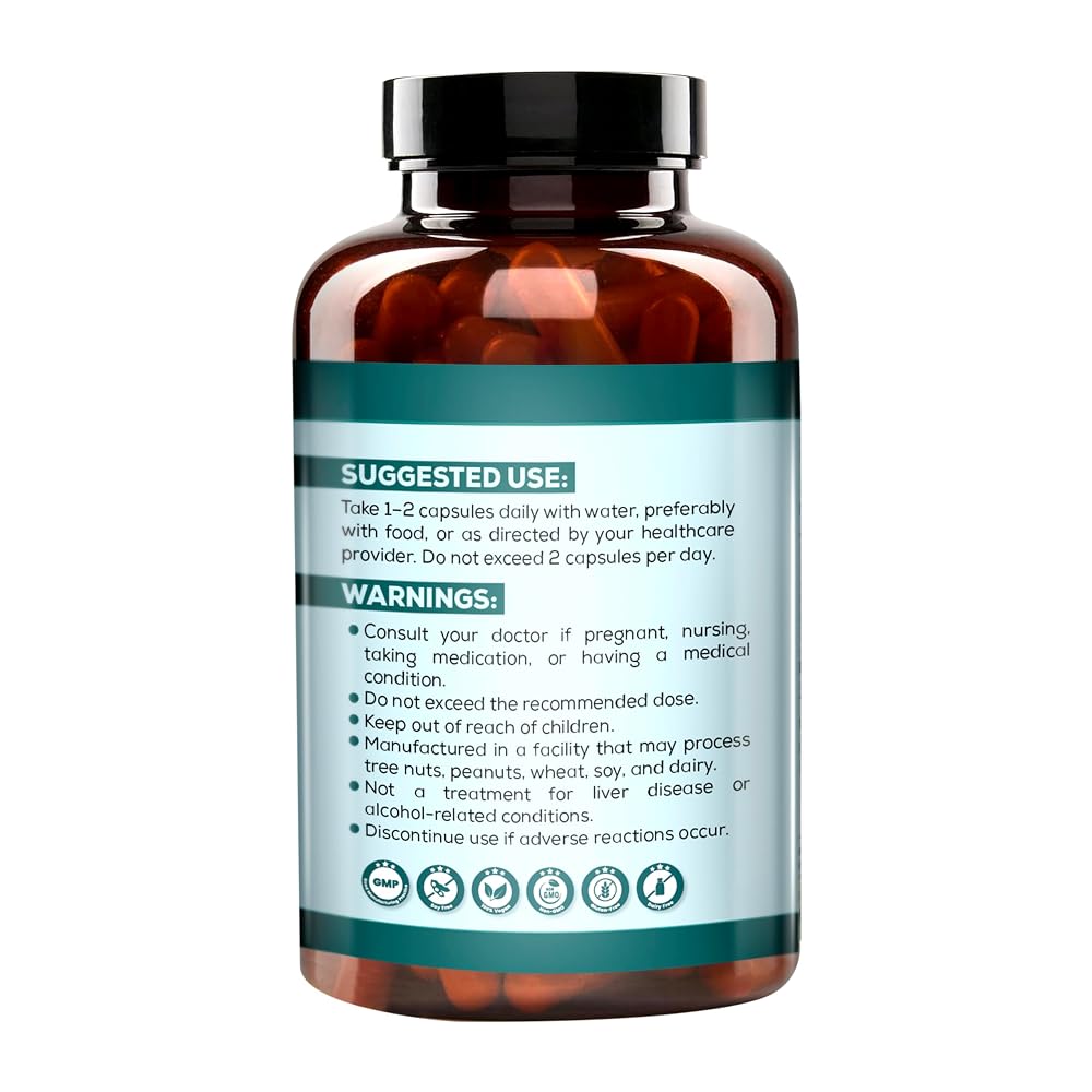 ZETHYR STREET Liver Cleanse Detox & Repair with Milk Thistle - 80 Capsules - image 4