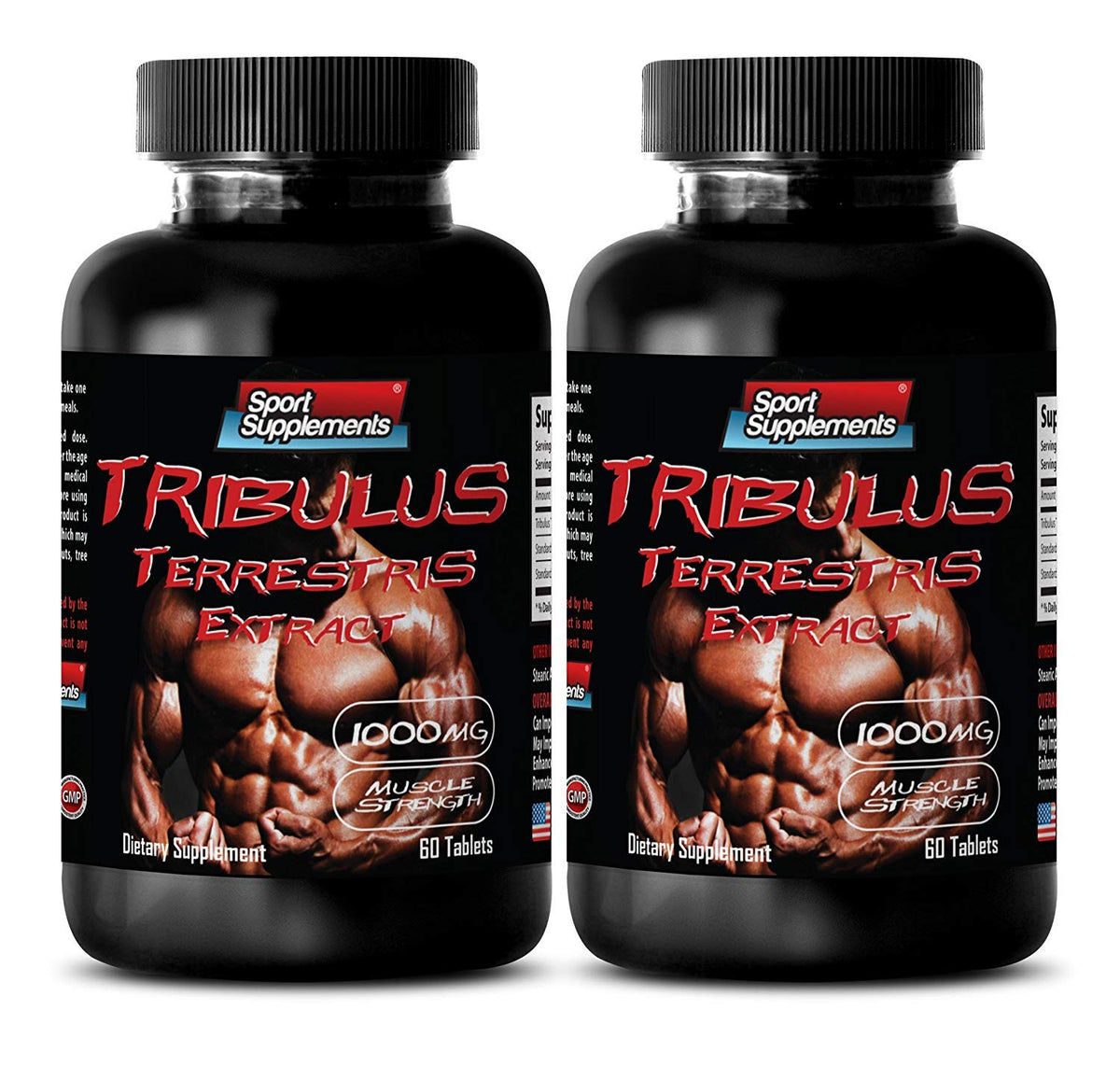 Sport Supplements Tribulus Terrestris Extract 1000mg - 120 Tablets
