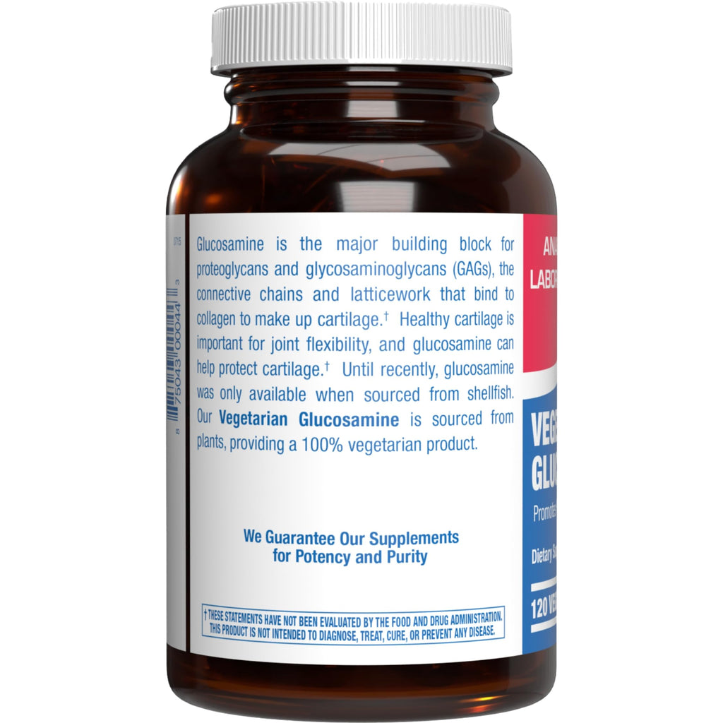 Anabolic Laboratories Vegan Glucosamine Joint Health Supplement - 120 Capsules - image 2