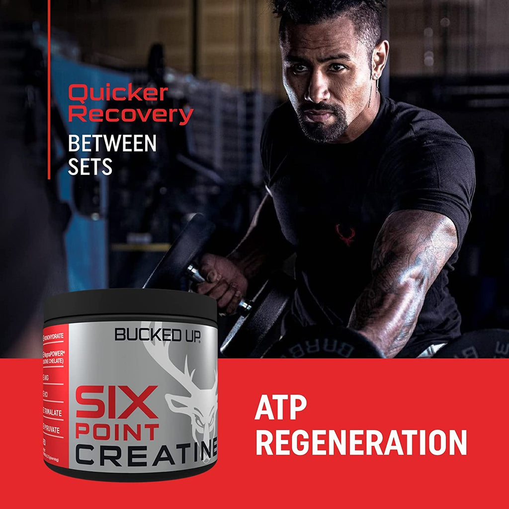 Bucked Up Six Point Creatine Powder - 6.08 oz - image 5