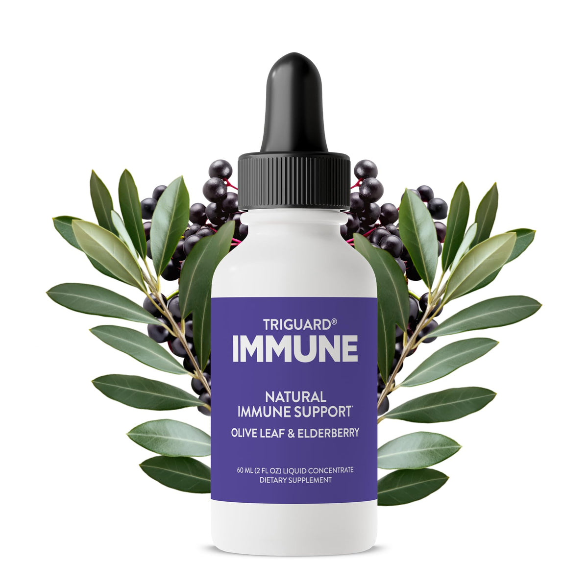 Oxygen Nutrition Triguard Plus Structured Colloidal Silver Immune Support by Oxygen