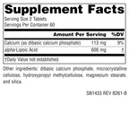 Source Naturals Alpha Lipoic Acid 300 mg - 120 Tablets - image 2